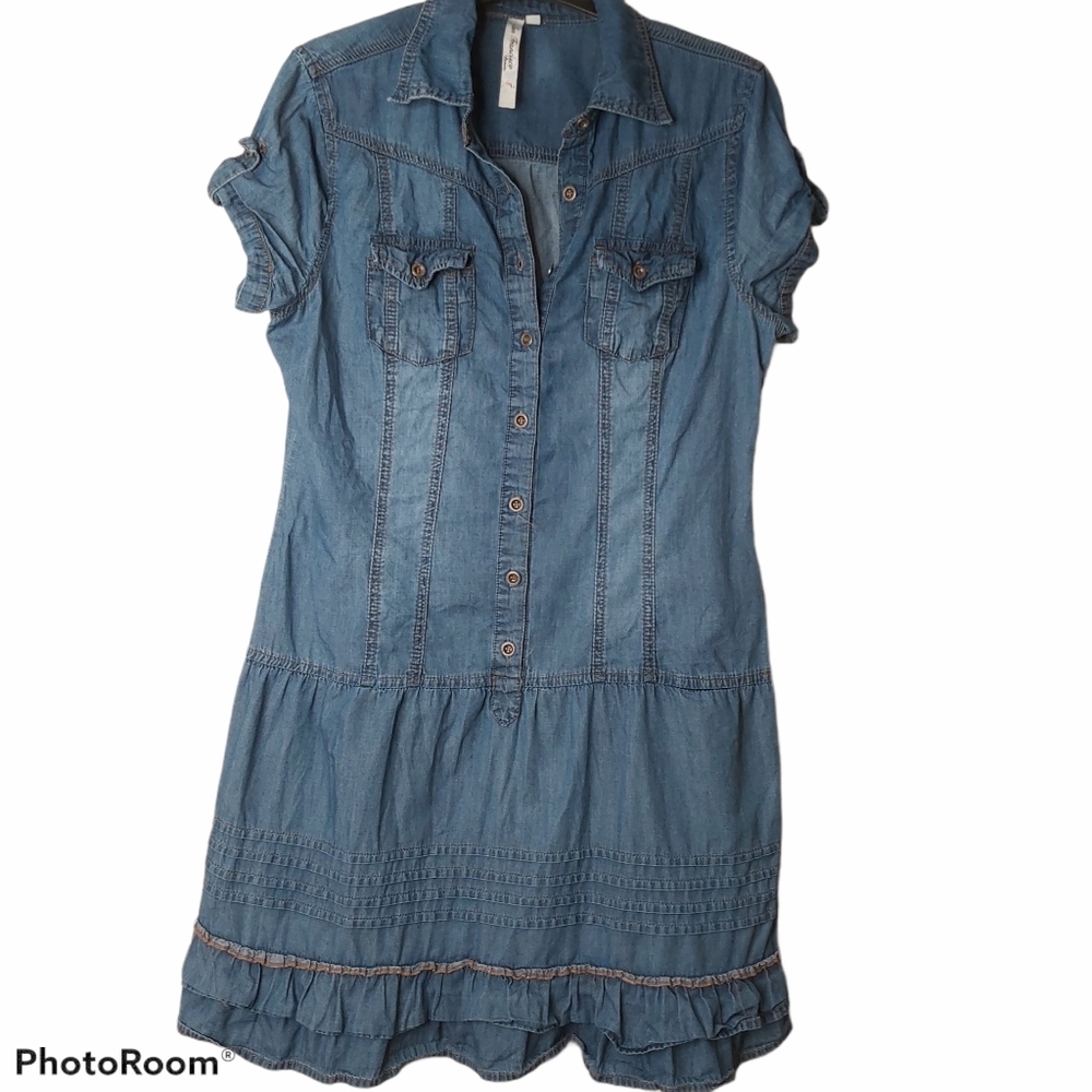 Denim dress